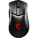 MSI Clutch GM51 - Mouse - lightweight - right-handed - optical - 6 buttons - wireless, wired - Bluetooth, 2.4 GHz - USB wireless receiver