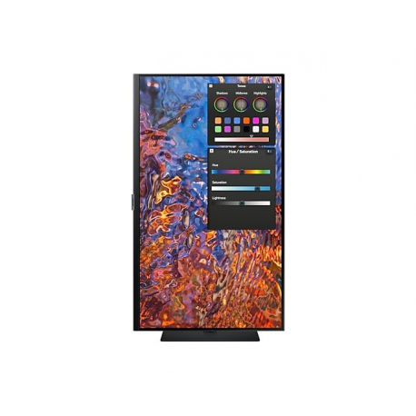 Samsung ViewFinity S8 S32B800PXP - S80PB Series - LED monitor - 32" - 3840 x 2160 4K @ 60 Hz - IPS - 350 cd / m² - 1000:1 - DisplayHDR 600 - 5 ms - HDMI, DisplayPort, USB-C - black - 12