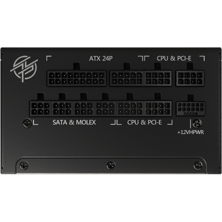 MSI MPG A1000G PCIE5 - Power supply (internal) - ATX12V  /  EPS12V - 80 PLUS Gold - AC 100-240 V - 1000 Watt - active PFC - 2