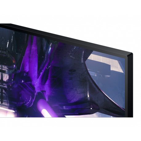 Samsung Odyssey G3 S27AG304NR - G30A Series - LED monitor - gaming - 27" - 1920 x 1080 Full HD (1080p) @ 144 Hz - VA - 250 cd / m² - 3000:1 - 1 ms - HDMI, DisplayPort - black - 17