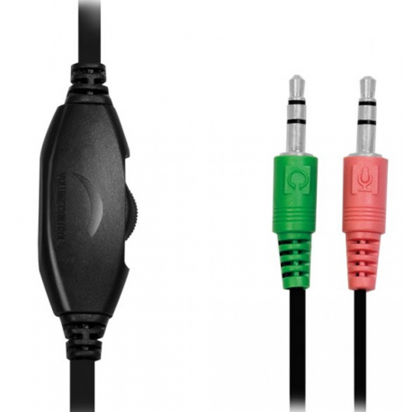 LogiLink HS0052 - Headset - on-ear - wired - 3.5 mm jack - black - 2