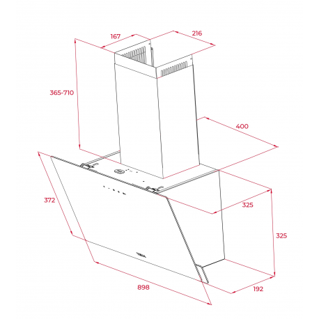 Equip - Patch cable - RJ-45 (M) to RJ-45 (M) - 25 cm - screened shielded twisted pair (SSTP) - CAT 6 - halogen-free, molded, stranded - red - 5