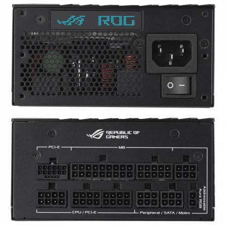 ASUS ROG Loki SFX-L Platinum - Power supply (internal) - ATX 3.0  /  SFX-L - 80 PLUS Platinum - AC 100-240 V - 750 Watt - 3