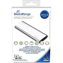 MediaRange MR1102 - SSD - 480 GB - external (portable) - USB 3.2 Gen 2 (USB-C connector) - silver