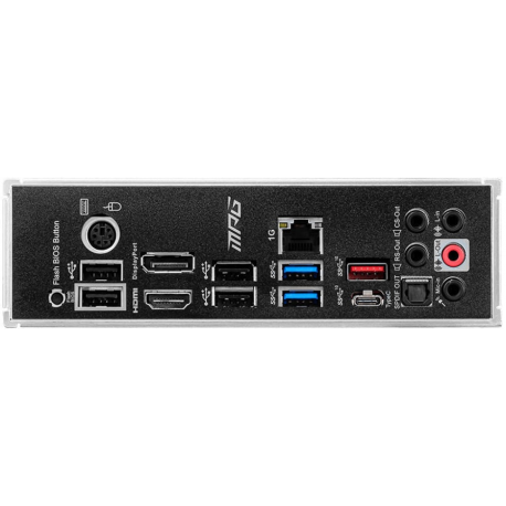 MSI MPG B550 GAMING PLUS - Motherboard - ATX - Socket AM4 - AMD B550 Chipset - USB-C Gen2, USB-C Gen1, USB 3.2 Gen 1, USB 3.2 Gen 2 - Gigabit LAN - onboard graphics (CPU required) - HD Audio (8-channel) - 1