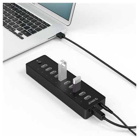 equip Slim - Patch cable - RJ-45 (M) to RJ-45 (M) - 25 cm - S / FTP - CAT 6a - molded, snagless - blue - 2