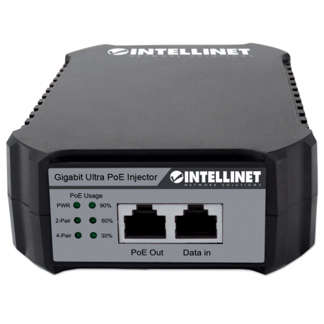 Intellinet PoE Injector 10 / 100 / 1000 Mbit / s 95W - PoE injector - AC 100-240 V - 95 Watt - output connectors: 1 - 2