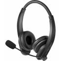 LogiLink - Headset - on-ear - Bluetooth - wireless - black