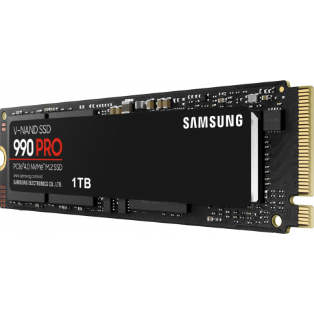Samsung 990 PRO MZ-V9P1T0CW - SSD - encrypted - 1 TB - internal - M.2 2280 - PCIe 4.0 x4 (NVMe) - 256-bit AES - TCG Opal Encryption 2.0 - integrated heatsink - for Sony PlayStation 5 - 2