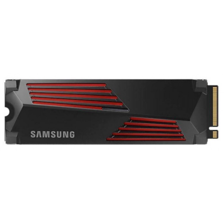 Samsung 990 PRO MZ-V9P2T0CW - SSD - encrypted - 2 TB - internal - M.2 2280 - PCIe 4.0 x4 (NVMe) - 256-bit AES - TCG Opal Encryption 2.0 - integrated heatsink - for Sony PlayStation 5 - 0