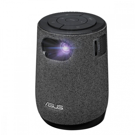 ASUS ZenBeam Latte L1 - DLP projector - LED - 300 lumens - 1280 x 720 - 16:9 - 720p - short-throw fixed lens - Wi-Fi  /  Bluetooth - grey, black - 0