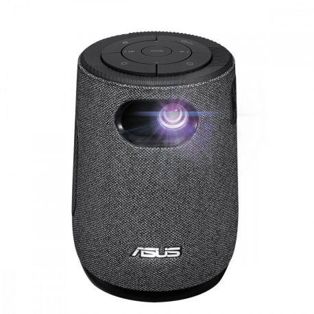 ASUS ZenBeam Latte L1 - DLP projector - LED - 300 lumens - 1280 x 720 - 16:9 - 720p - short-throw fixed lens - Wi-Fi  /  Bluetooth - grey, black - 2