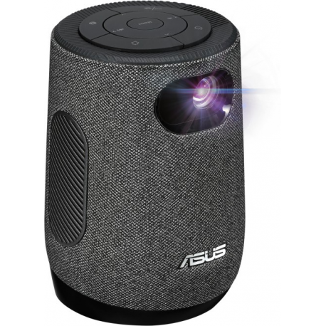 ASUS ZenBeam Latte L1 - DLP projector - LED - 300 lumens - 1280 x 720 - 16:9 - 720p - short-throw fixed lens - Wi-Fi  /  Bluetooth - grey, black - 6