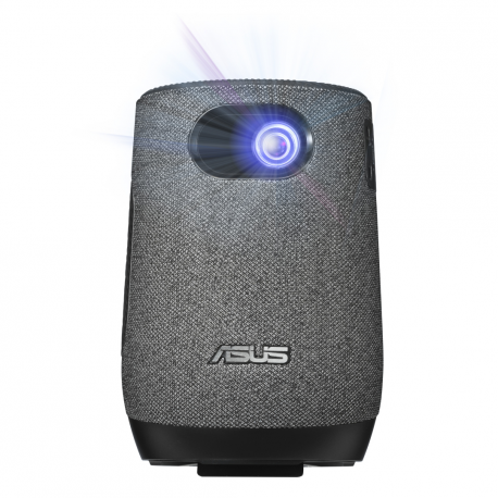 ASUS ZenBeam Latte L1 - DLP projector - LED - 300 lumens - 1280 x 720 - 16:9 - 720p - short-throw fixed lens - Wi-Fi  /  Bluetooth - grey, black - 18