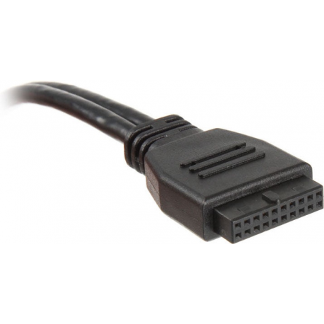 Equip - SATA cable - Serial ATA 150 / 300 - SATA (F) to SATA (F) latched - 50 cm - molded - red - 2