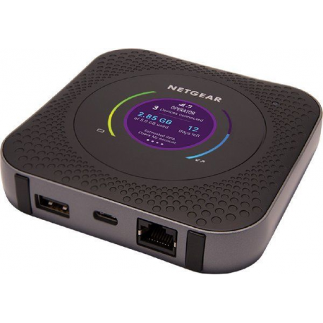 NETGEAR Nighthawk M1 Mobile Router - Mobile hotspot - 4G LTE Advanced - 1 Gbps - GigE, 802.11ac - 4