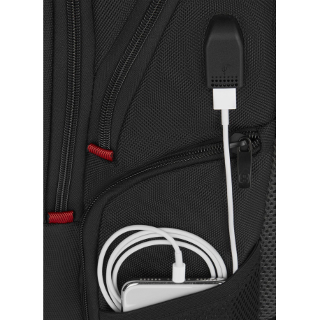Wenger Pegasus Deluxe - Notebook carrying backpack - 14" - 16" - black - 6