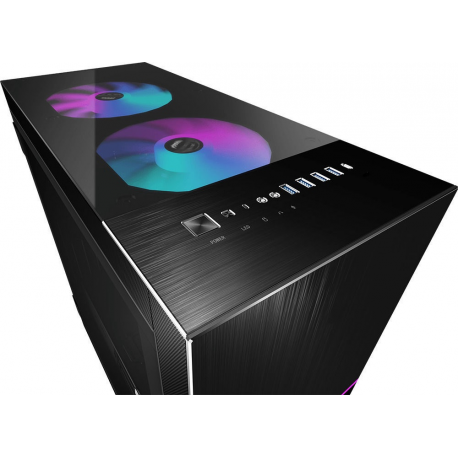 MSI MPG SEKIRA 500X - Tower - extended ATX - windowed side panel (tempered glass) - no power supply (ATX) - black - USB / Audio - 8