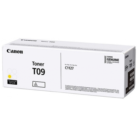 Canon T09 - Yellow - original - toner cartridge - for i-SENSYS X C1127i, X C1127iF, X C1127P - 0
