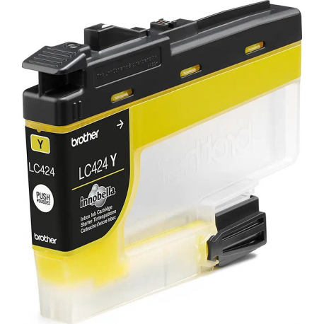 Brother LC424Y - Yellow - original - ink cartridge - for Brother DCP-J1200W - 0