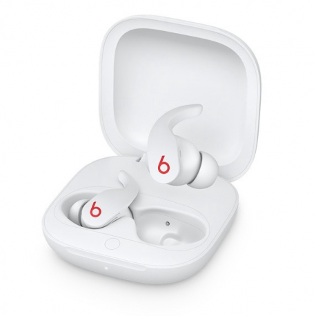 Beats Fit Pro - True wireless earphones with mic - in-ear - Bluetooth - active noise cancelling - Beats white - for 10.2-inch iPad; 10.5-inch iPad Air; 10.9-inch iPad Air; iPhone 11, 12, 13, SE; TV HD - 0