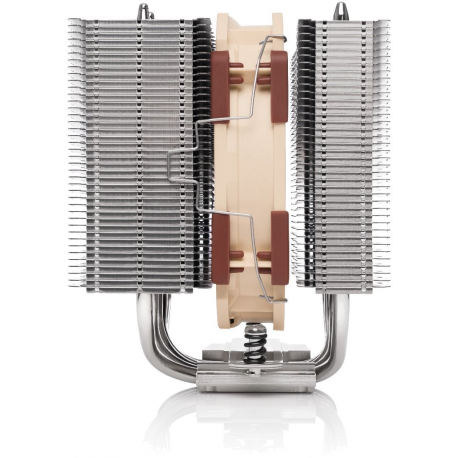 Noctua NH-D12L - Processor cooler - (for: LGA1156, LGA1155, LGA2011, LGA1150, LGA1151, LGA2011-3 (Square ILM), AM4, LGA2066, LGA1200, LGA2011-0, LGA1700, AM5) - copper base and heatpipes with aluminium cooling fins - 120 mm - 2
