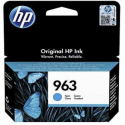 HP 963 - 10.74 ml - cyan - original - ink cartridge - for Officejet 9012; Officejet Pro 90XX