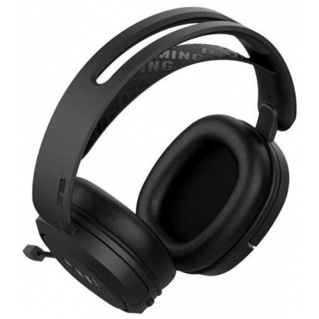 ASUS TUF Gaming H1 Wireless - Headset - full size - 2.4 GHz - wireless - black - 1