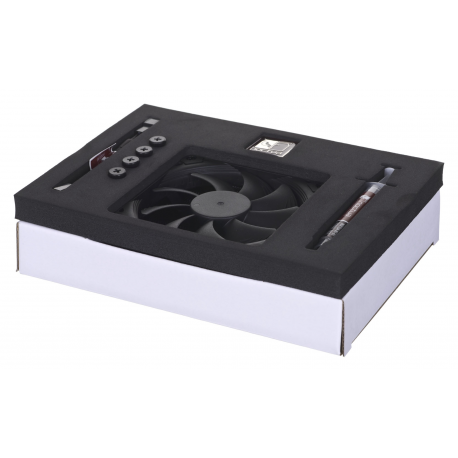 Noctua NH-L9i - Processor cooler - (for: LGA1700) - aluminum with nickel plated copper base - 92 mm - chromax.black - 4
