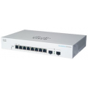 Cisco Business 220 Series CBS220-8T-E-2G - Switch - smart - 8 x 10 / 100 / 1000 + 2 x Gigabit SFP (uplink) - rack-mountable
