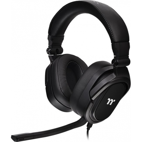 Tt eSPORTS Argent H5 - Headset - full size - wired - 3.5 mm jack - black - 2