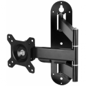 ARCTIC W1C - Mounting kit (articulating arm, VESA adapter) - for Monitor - ADC12 aluminium alloy - screen size: up to 43" / 49' (ultra-wide) - wall-mountable