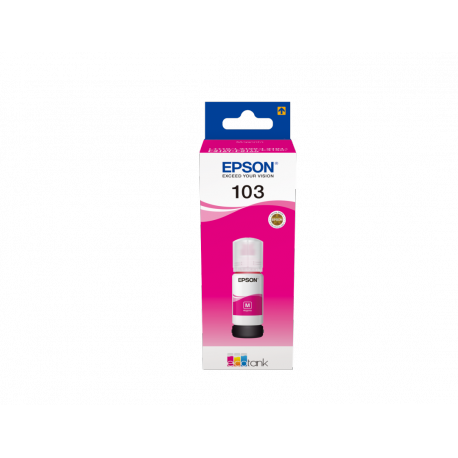Epson 103 - 65 ml - magenta - original - ink refill - for EcoTank L3150, L3151, L5190 - 0
