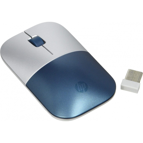 HP Z3700 - Mouse - wireless - 2.4 GHz - USB wireless receiver - forest teal - for HP 21, 22, 24, 27; Pavilion 24, 27, 32, TP01 - 4