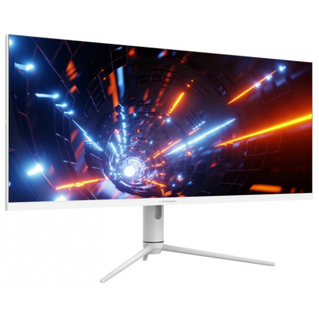 LC Power LC-M40-UWQHD-144 - LED monitor - 40" - 3440 x 1440 UWQHD @ 144 Hz - ADS-IPS - 400 cd / m² - 1200:1 - HDR600 - 4 ms - 2xHDMI, DisplayPort, USB-C - white - 1