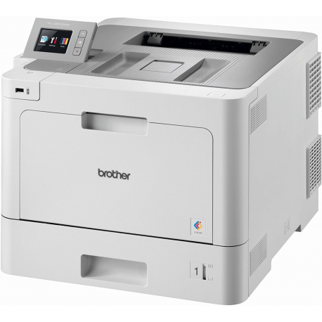 Brother HL-L9310CDW - Printer - colour - Duplex - laser - A4/Legal - 2400 x 600 dpi - up to 31 ppm (mono) / up to 31 ppm (colour) - capacity: 300 sheets - USB 2.0, Gigabit LAN, Wi-Fi(n), USB host, NFC - with Brother PRINT AirBag for 400000 pages - 1