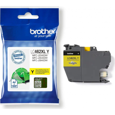 Brother LC462XLY - High capacity - yellow - original - ink cartridge - for Brother MFC-J2340DW, MFC-J3540DW, MFC-J3940DW - 2