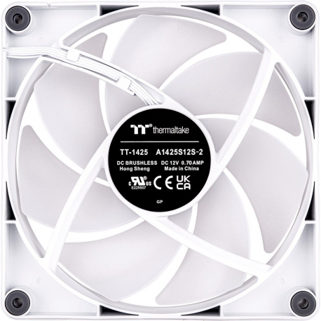 Thermaltake CT140 ARGB Sync - Case fan - 140 mm - white (pack of 2) - 1