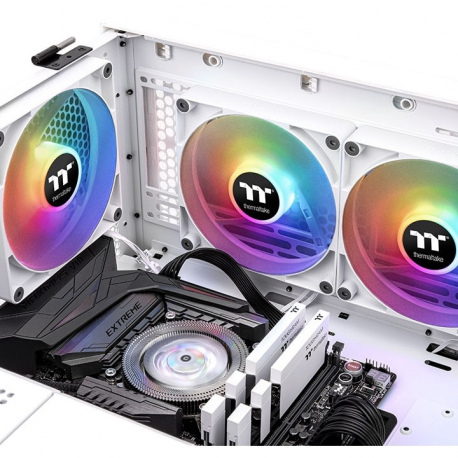 Thermaltake CT140 ARGB Sync - Case fan - 140 mm - white (pack of 2) - 6