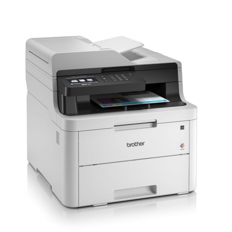 Brother MFC-L3730CDN - Multifunction printer - colour - LED - Legal (216 x 356 mm) (original) - A4/Legal (media) - up to 18 ppm (printing) - 250 sheets - 33.6 Kbps - USB 2.0, LAN - 3
