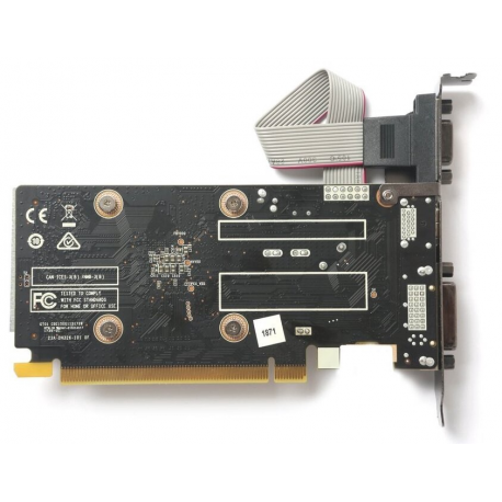 ZOTAC GeForce GT 710 - Graphics card - GF GT 710 - 2 GB DDR3 - PCIe 2.0 low profile - DVI, HDMI, VGA - 4