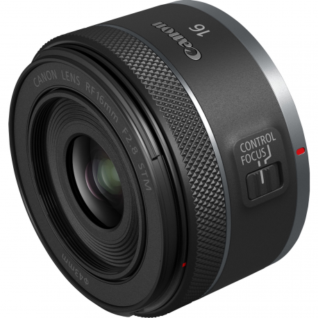 Canon RF - Wide-angle lens - 16 mm - f / 2.8 STM - Canon RF - for EOS RF Mount - 4