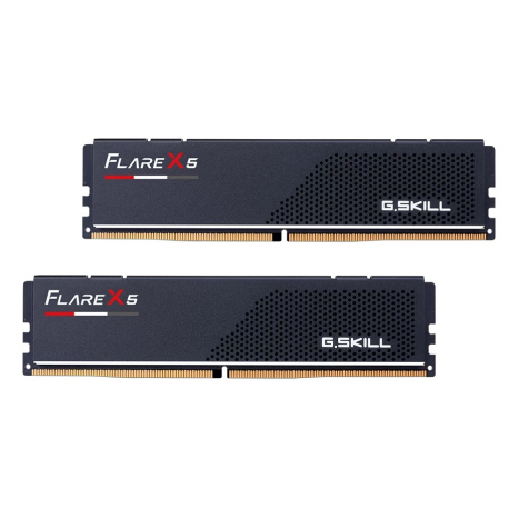 G.Skill Flare X5 - DDR5 - kit - 64 GB: 2 x 32 GB - DIMM 288-pin low profile - 5600 MHz  /  PC5-44800 - CL36 - 1.25 V - unbuffered - non-ECC - matte anodised black - 0