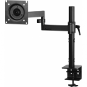 ARCTIC X1 - Mounting kit (articulating arm, clamp, VESA adapter) - for Monitor - steel, zinc alloy - matte black - screen size: up to 43" / 49' (ultra-wide) - desk-mountable