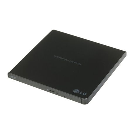 LG GP57EB40 - Disk drive - DVD±RW (±R DL) / DVD-RAM - 8x/6x/5x - USB 2.0 - external - 5