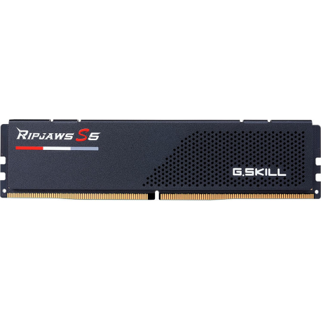 G.Skill Ripjaws S5 - DDR5 - kit - 64 GB: 2 x 32 GB - DIMM 288-pin low profile - 6000 MHz / PC5-48000 - CL32 - 1.4 V - unbuffered - non-ECC - matte black - 3