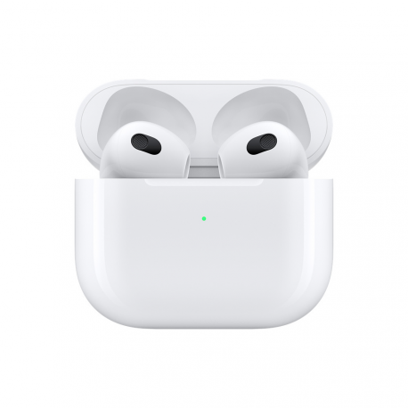 Apple AirPods with Lightning Charging Case - 3rd generation - true wireless earphones with mic - ear-bud - Bluetooth - white - 2