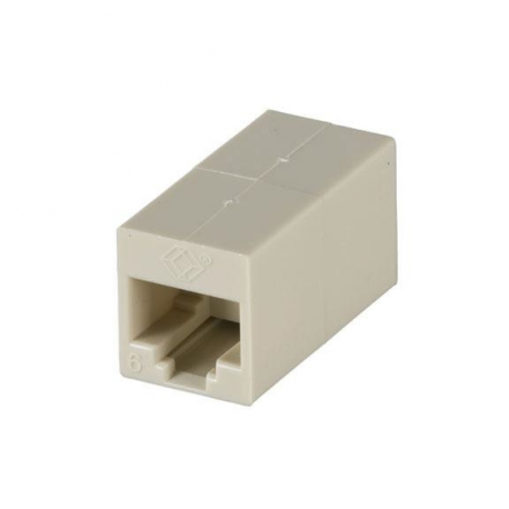 Black Box CAT6 - Cable coupler - CAT 6 - UTP - white - 1