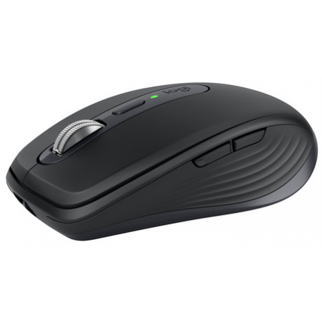 Logitech MX Anywhere 3S for Business - Mouse - right-handed - optical - 6 buttons - wireless - Bluetooth, 2.4 GHz - Logitech Logi Bolt USB receiver - graphite - 0