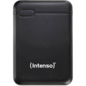 Intenso Powerbank XS5000 - Power bank - 5000 mAh - 2.1 A - 2 output connectors (USB, 24 pin USB-C) - on cable: USB-C - black